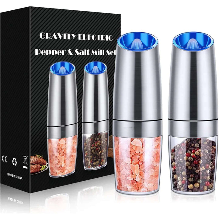 Moulin à sel et à poivre électrique - rechargeable