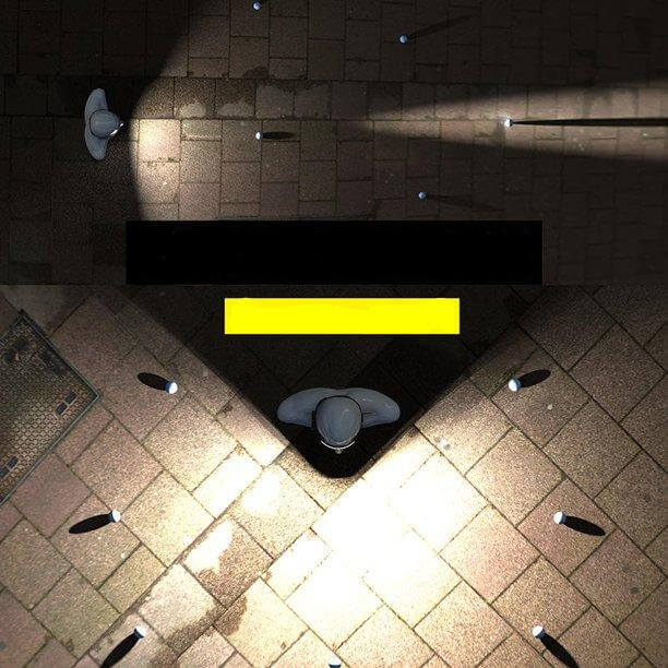 Handwerker-Arbeitsleuchte mit Weitwinkel-Licht