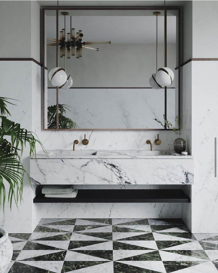 Suspension en forme de lune Design moderne