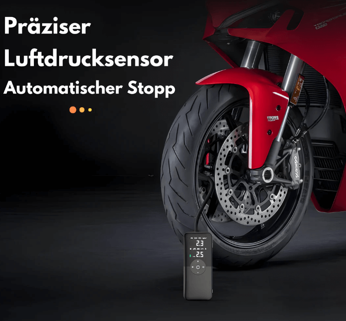 Mini pompe portable avec affichage numérique