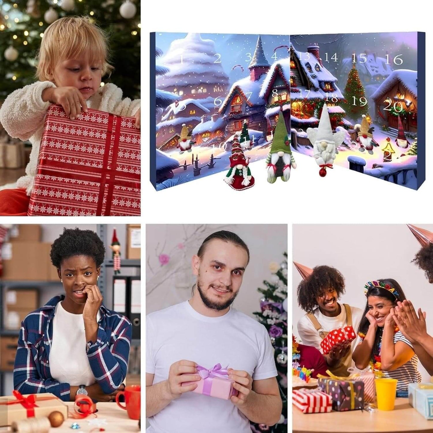Adventskalender 2024 mit 24 magischen Elfen
