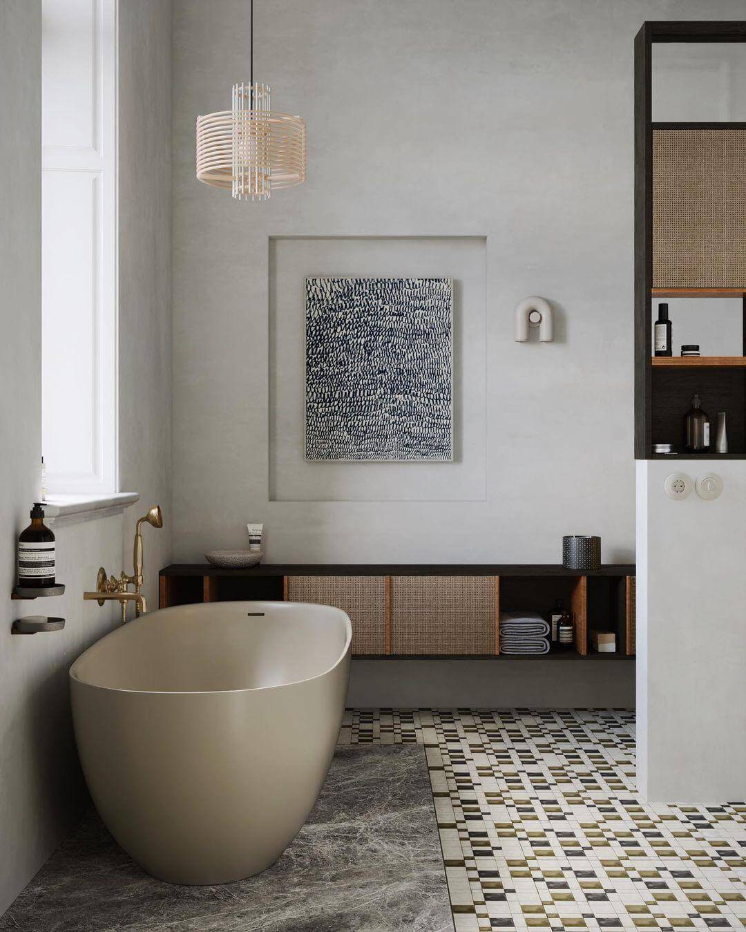 Verstellbare U-förmige LED Wandleuchte