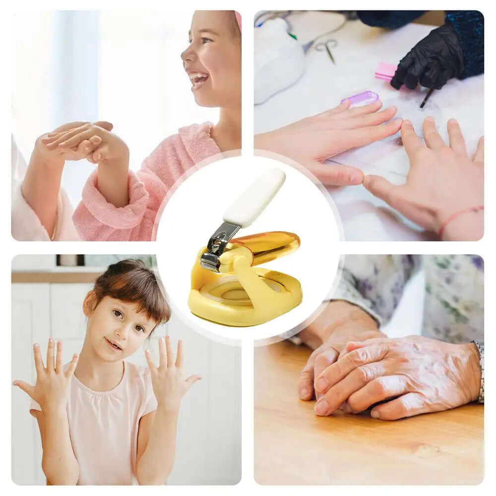 3in1 Nagelpflege-Set - Lupe - Licht & Präzisionsschneider