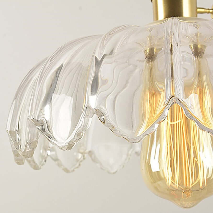 Vintage Glas Hängelampe