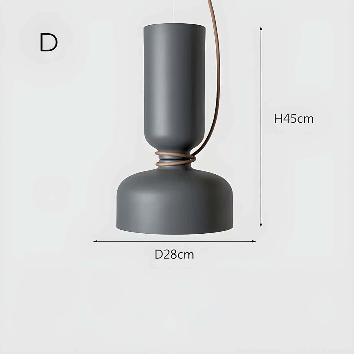 Geometrische LED Pendelleuchte Modernes Design