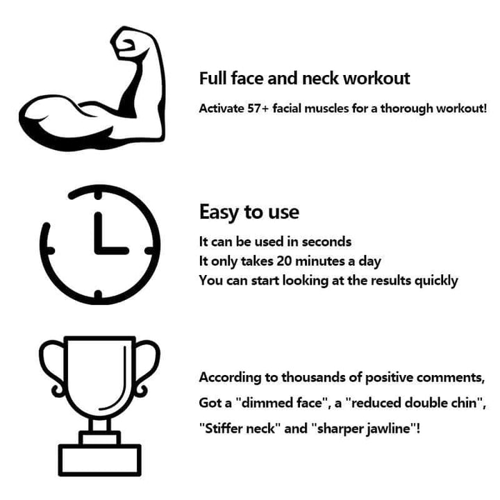 Kiefertrainer für definierte Gesichtskonturen