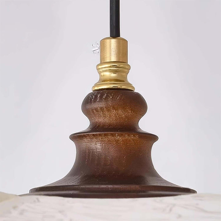 Suspension moderne en forme de fleur