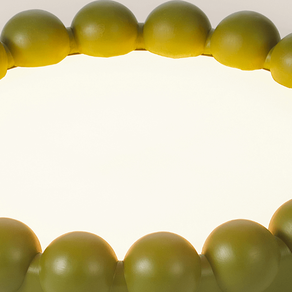 Plafonnier moderne en résine