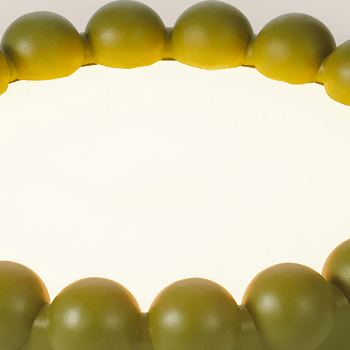 Plafonnier moderne en résine