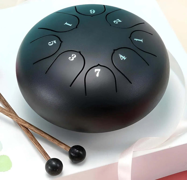 Entspannungstrommel aus Stahl - Regenklänge