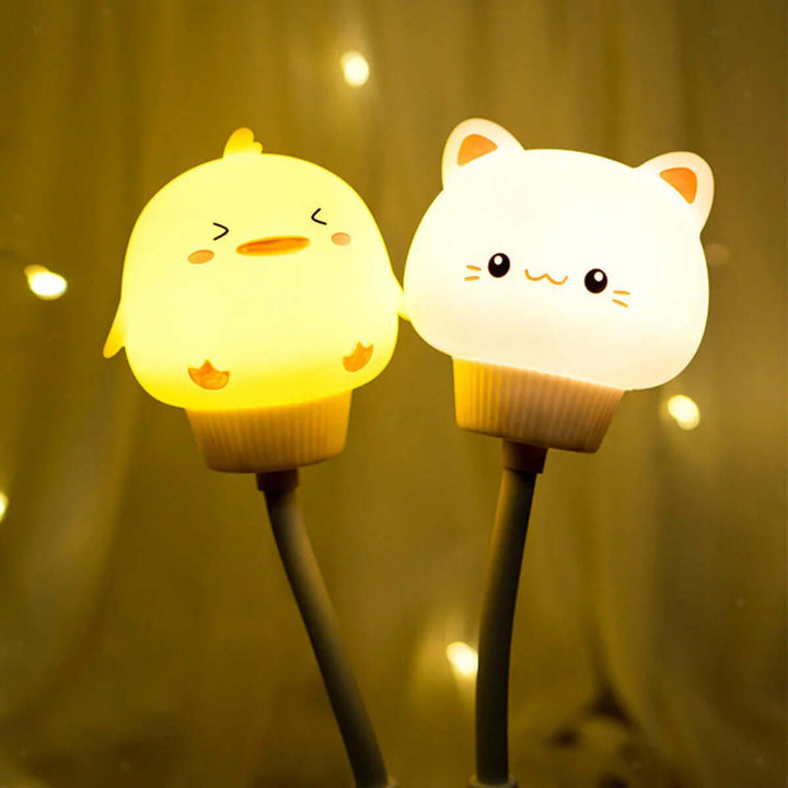 Veilleuse LED avec minuterie - motif animal - USB