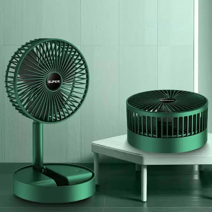 Ventilateur pliable portable à 3 vitesses