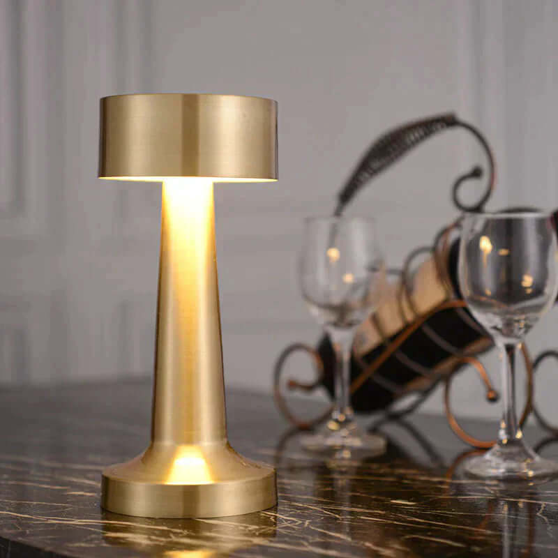 Lampe de table LED moderne à intensité variable - à piles et sans fil