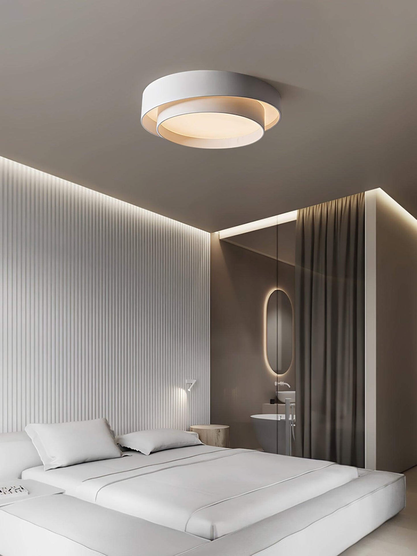 Moderne LED Deckenleuchte - rund