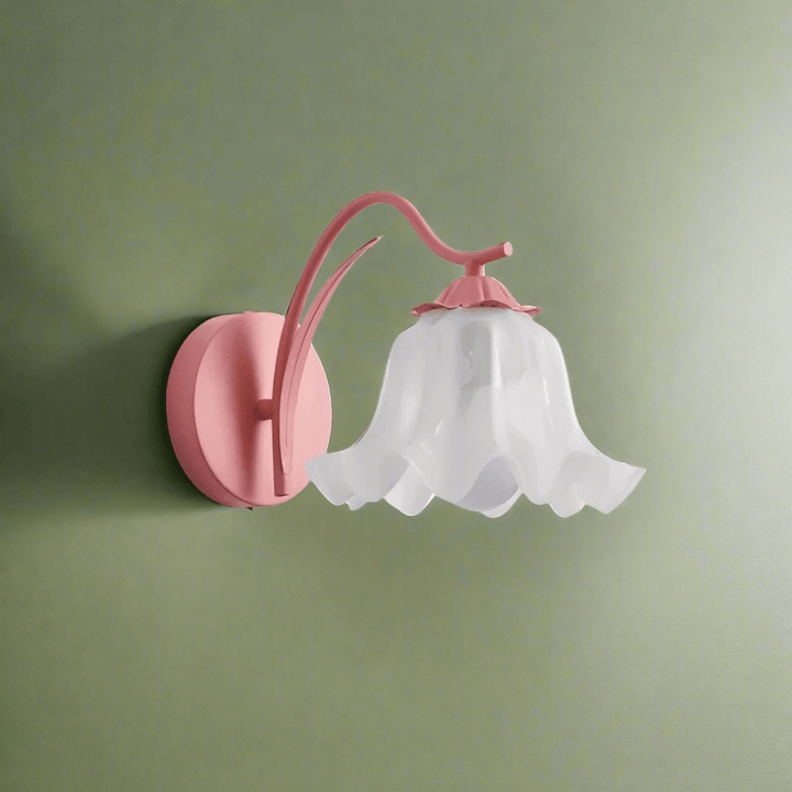 Blumen Wandlampe Retro Design