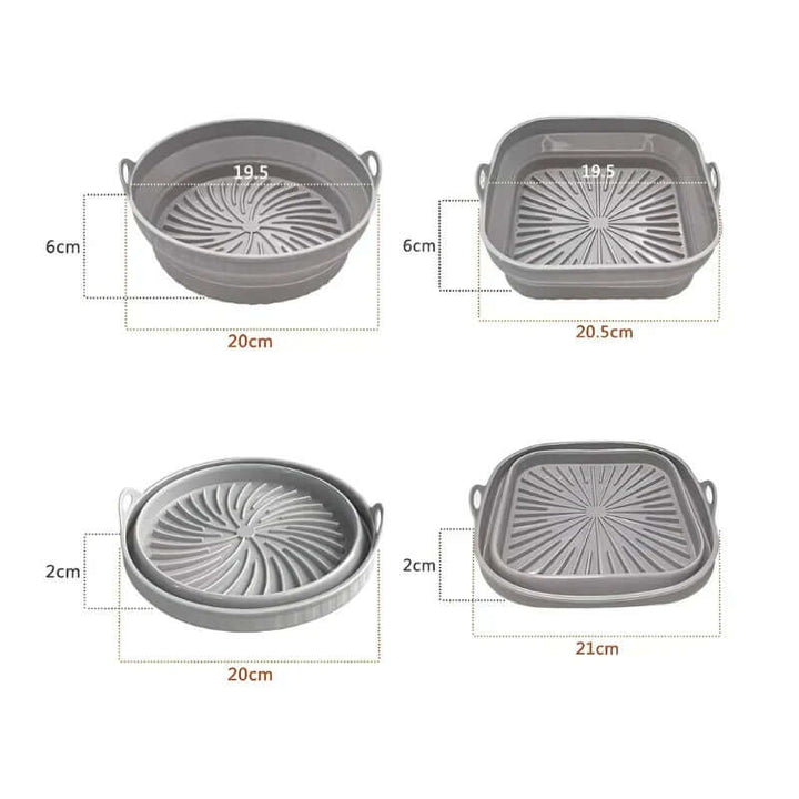 Silikonmatte Airfryer - Hitzebeständig & Antihaft