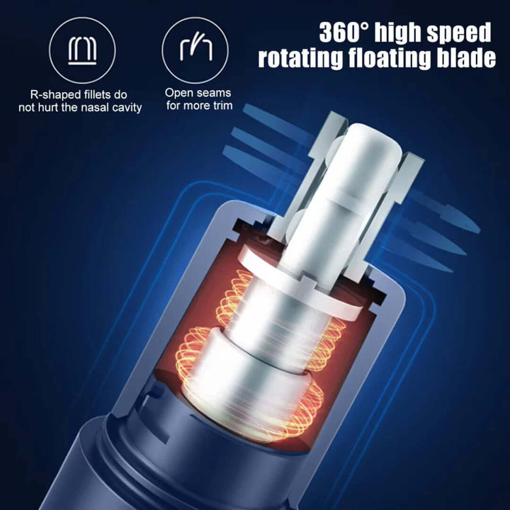 Präzisions-Haartrimmer - Nase & Ohren, Wiederaufladbar