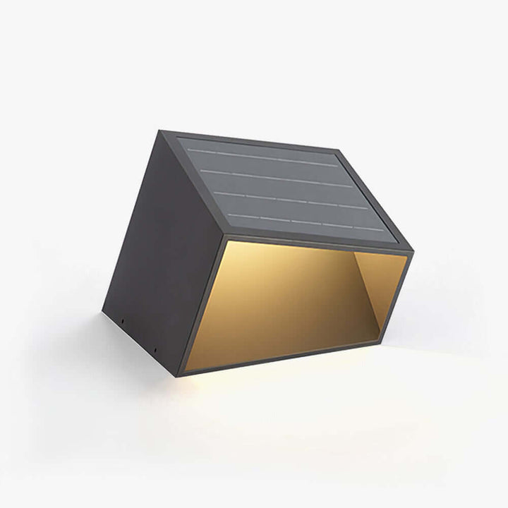 Solar Aussenleuchte Garten LED Würfel IP65