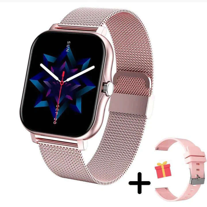 Montre connectée élégante pour femme - Montre connectée de fitness et d'activité