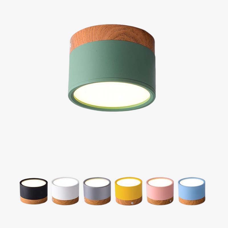 Plafonnier LED moderne, style Morandi