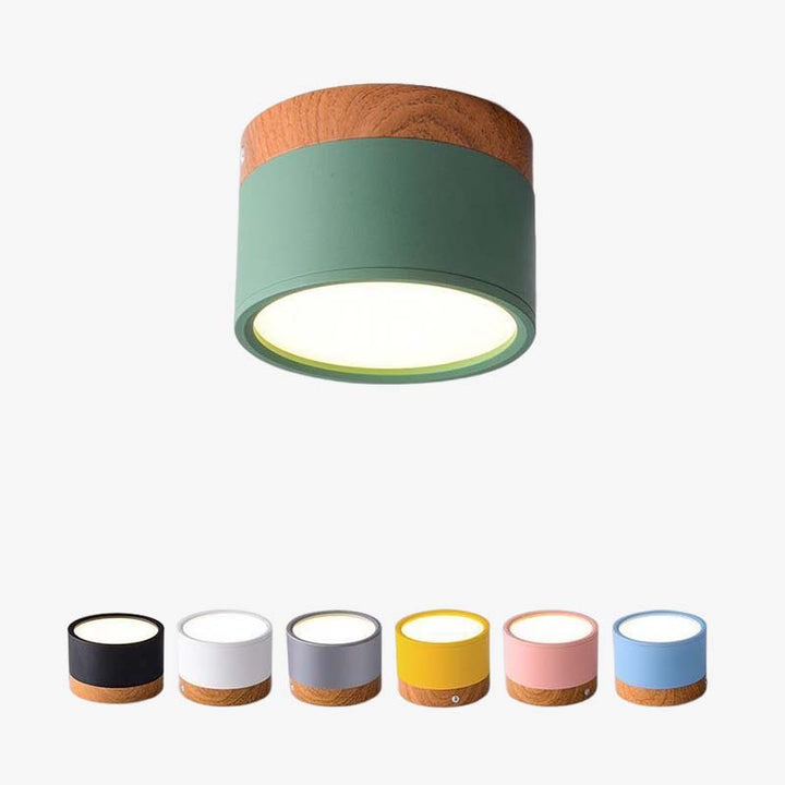 Plafonnier LED moderne, style Morandi