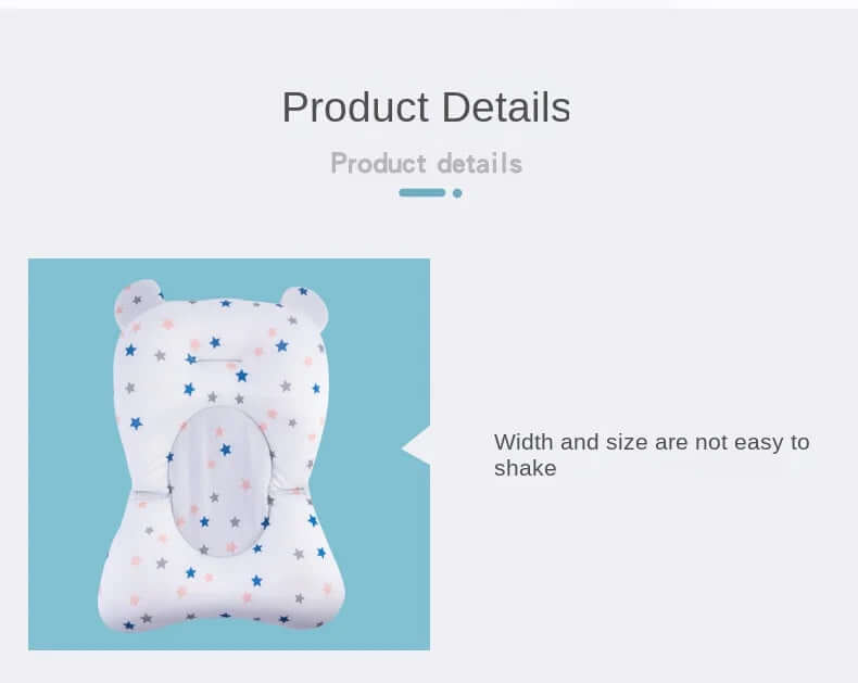 Baby Badematte Anti-Rutsch - Tragbar & Sicher