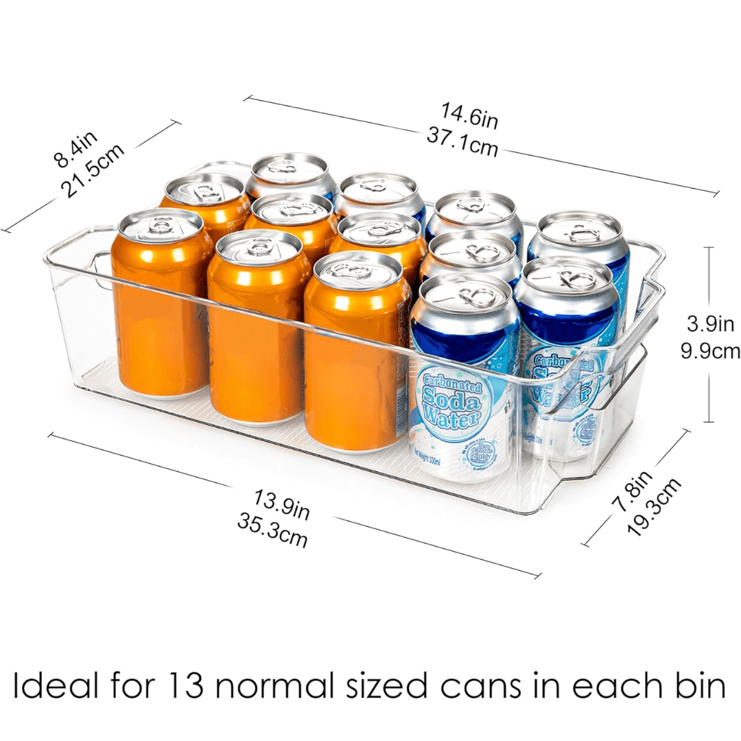 Boîtes de rangement transparentes pour réfrigérateur
