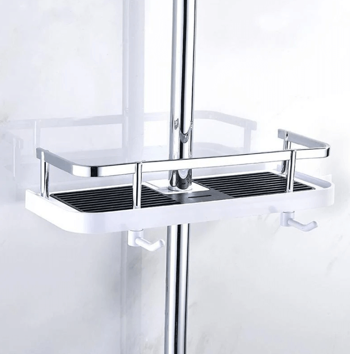 Platzsparendes Duschregal - Badezimmer Ordnungssystem