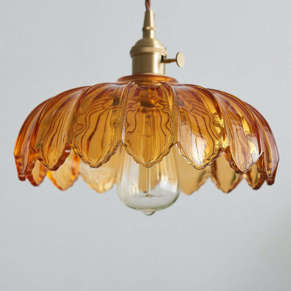 Vintage Glas Hängelampe