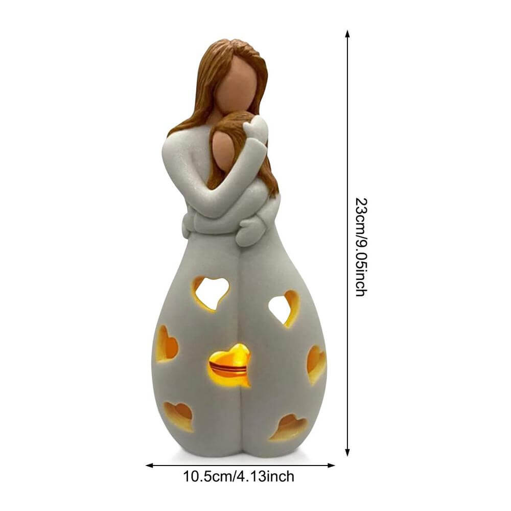 Dekorative Liebeslicht Lampe, 22cm, Beige