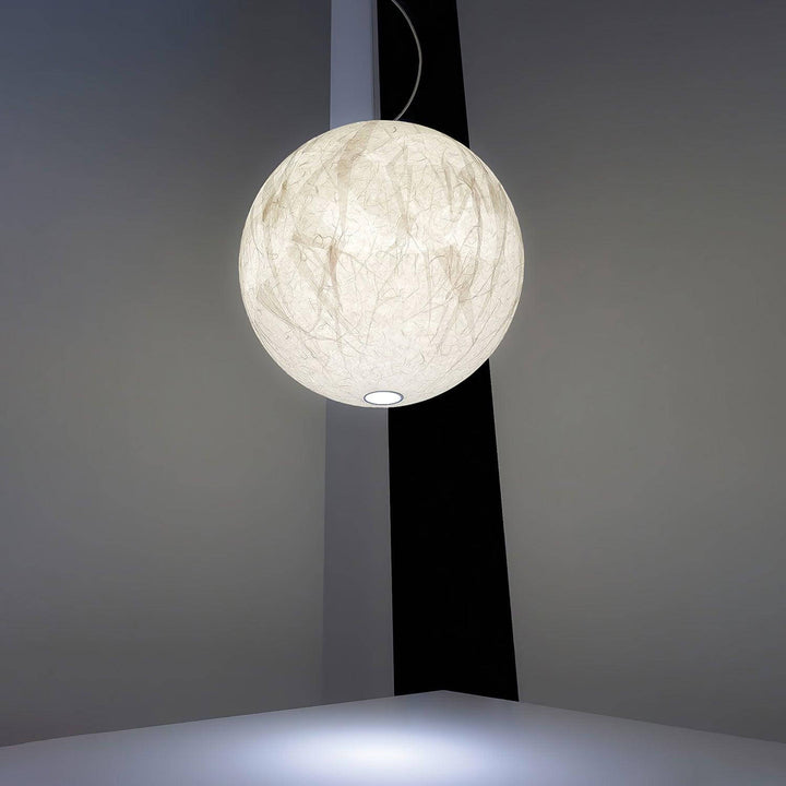 Suspension en soie Moon - design moderne