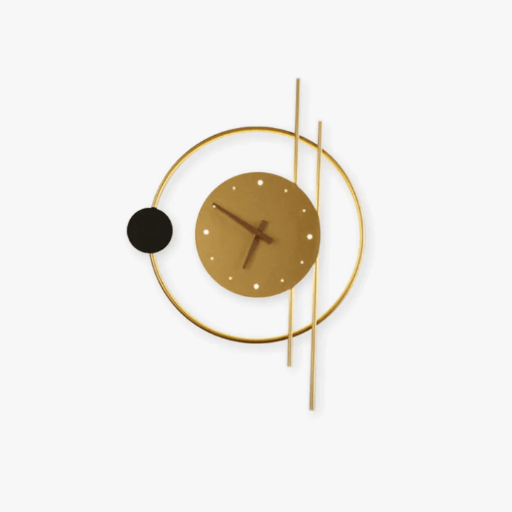 Horloge murale LED avec éclairage, design moderne