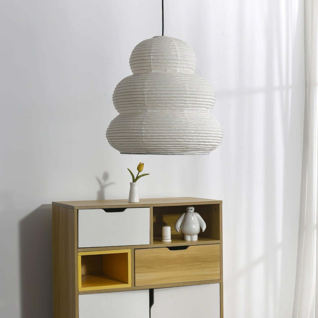 Lampe suspendue en papier de riz 40cm