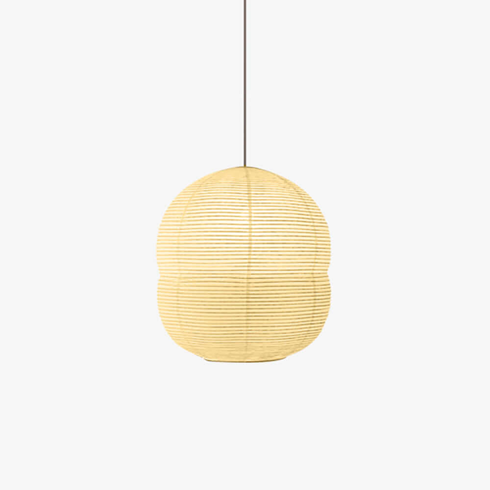 Mini lampe suspendue en papier washi