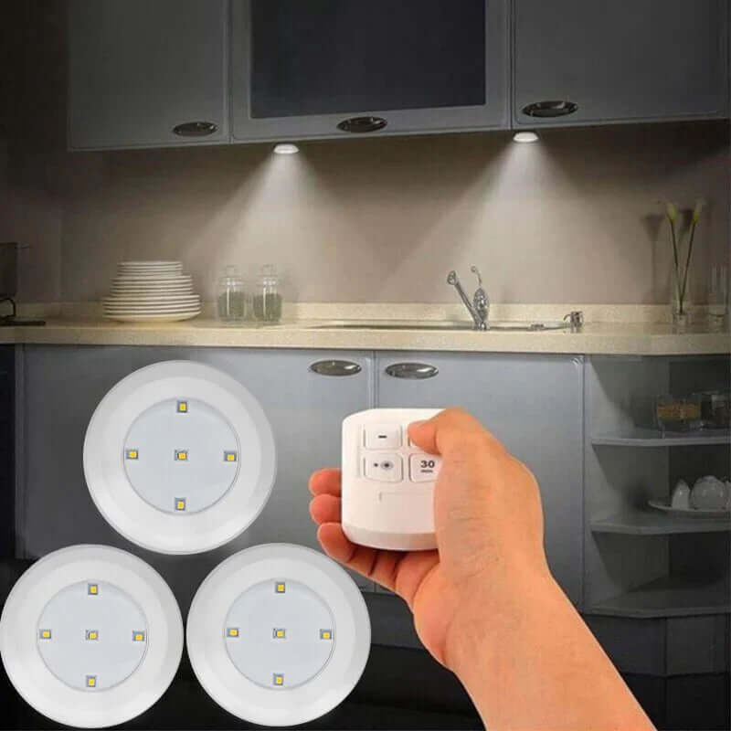 Éclairage LED intelligent avec minuterie et télécommande