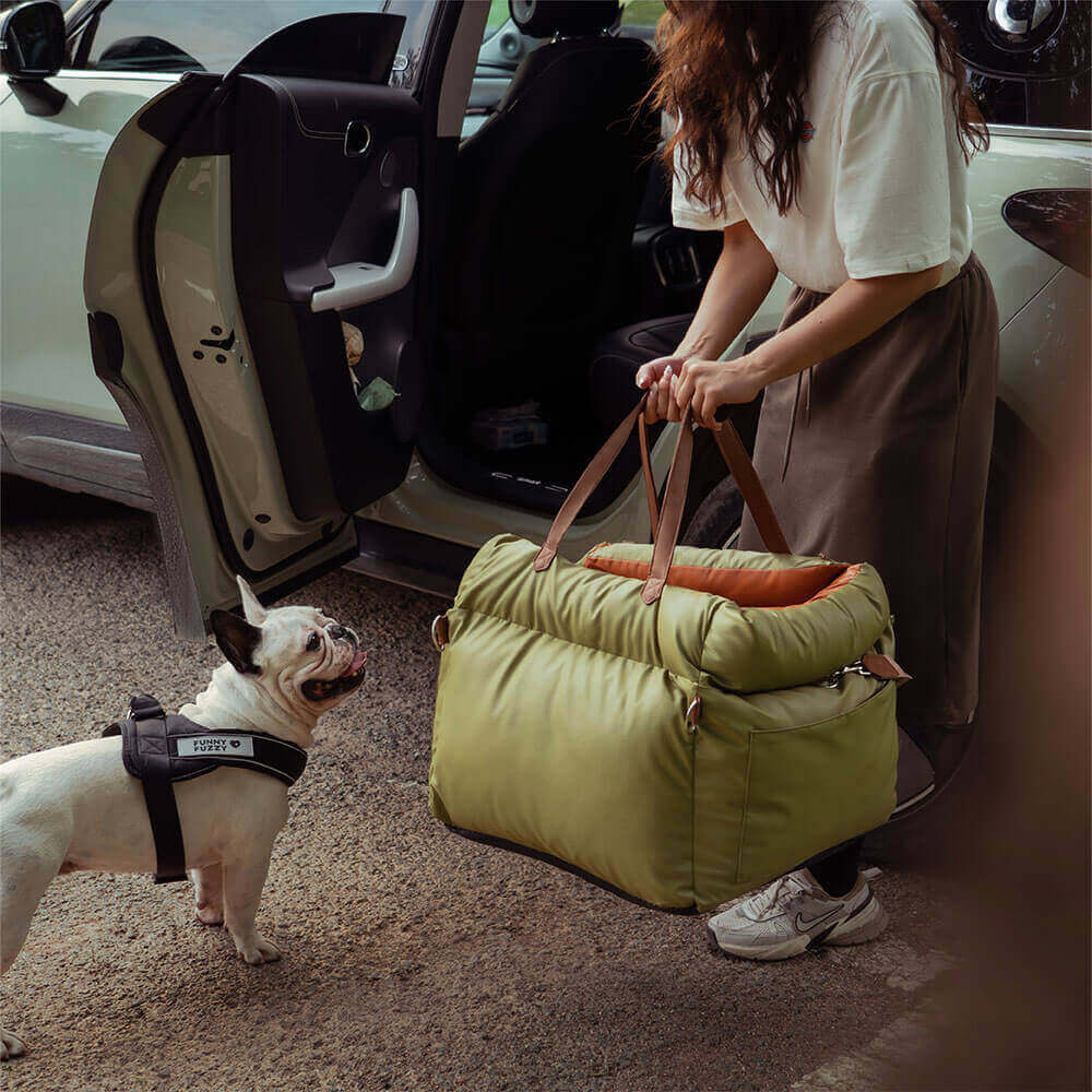Hunde-Autositz Komfort XL - Sicher & Waschbar