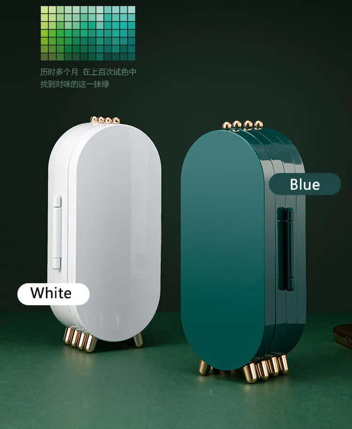 Faltbarer Ovaler Schmuck-Organizer