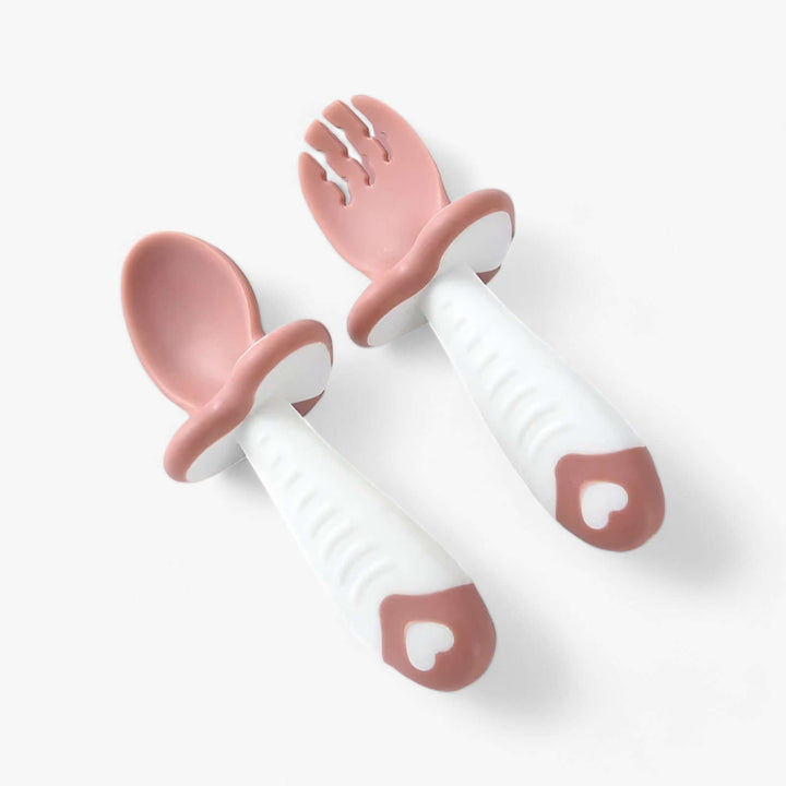 Silikon Babybesteck Set - 2-teilig