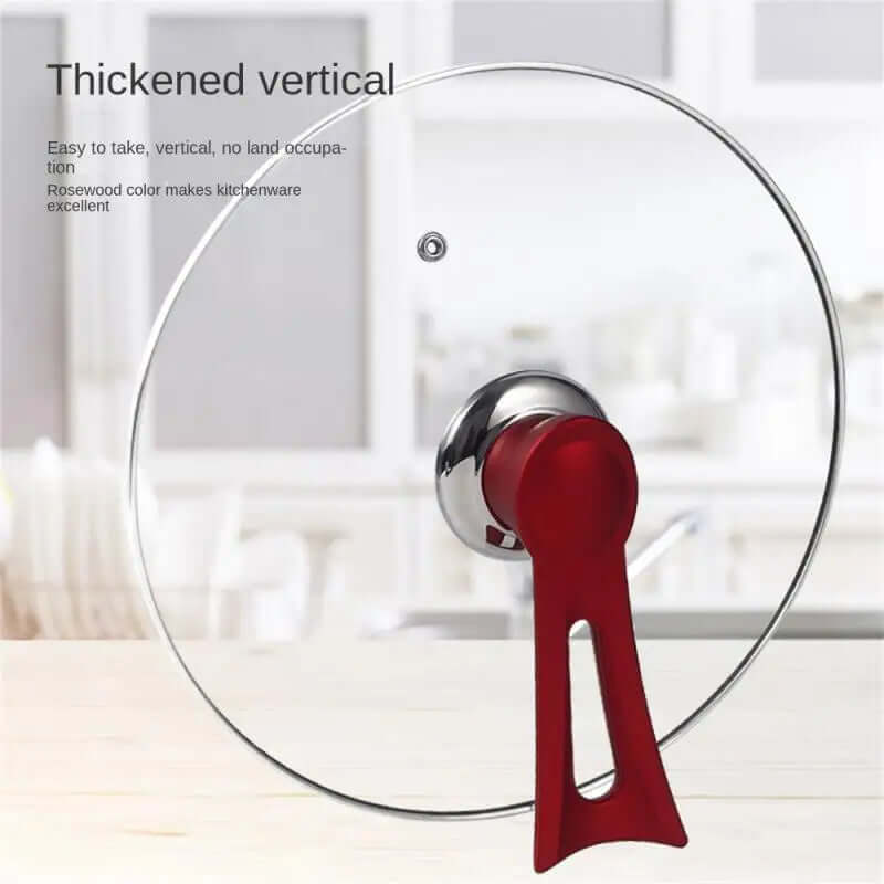 Poignée ergonomique pour couvercle de casserole - verticale