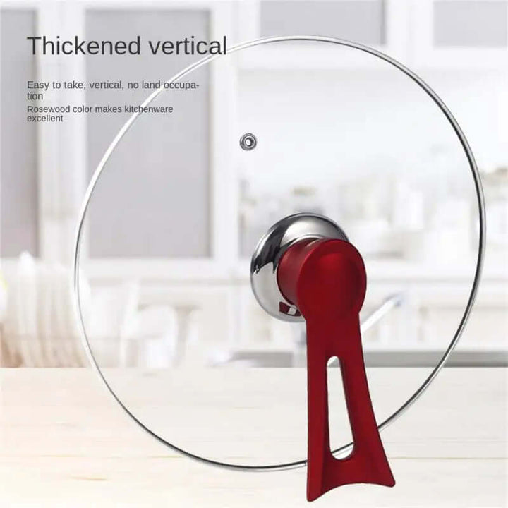 Poignée ergonomique pour couvercle de casserole - verticale