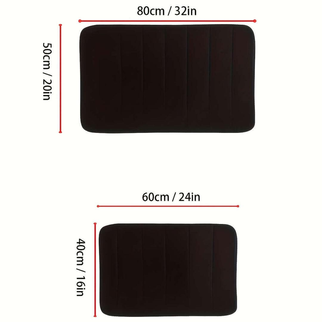 Luxus Antirutsch-Badematte - Weich & Saugstark
