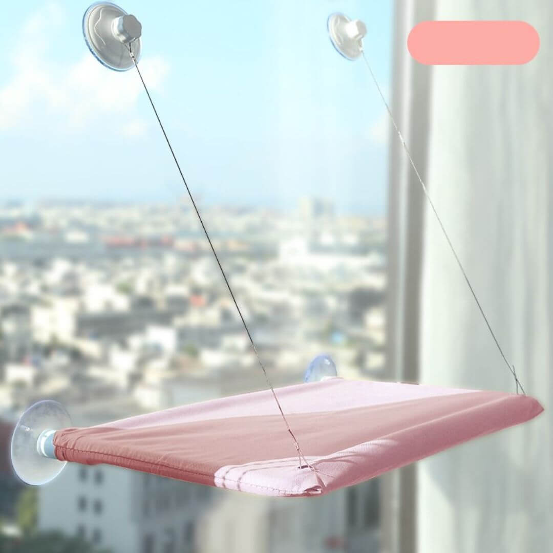 Hamac mural pour chats - vue panoramique