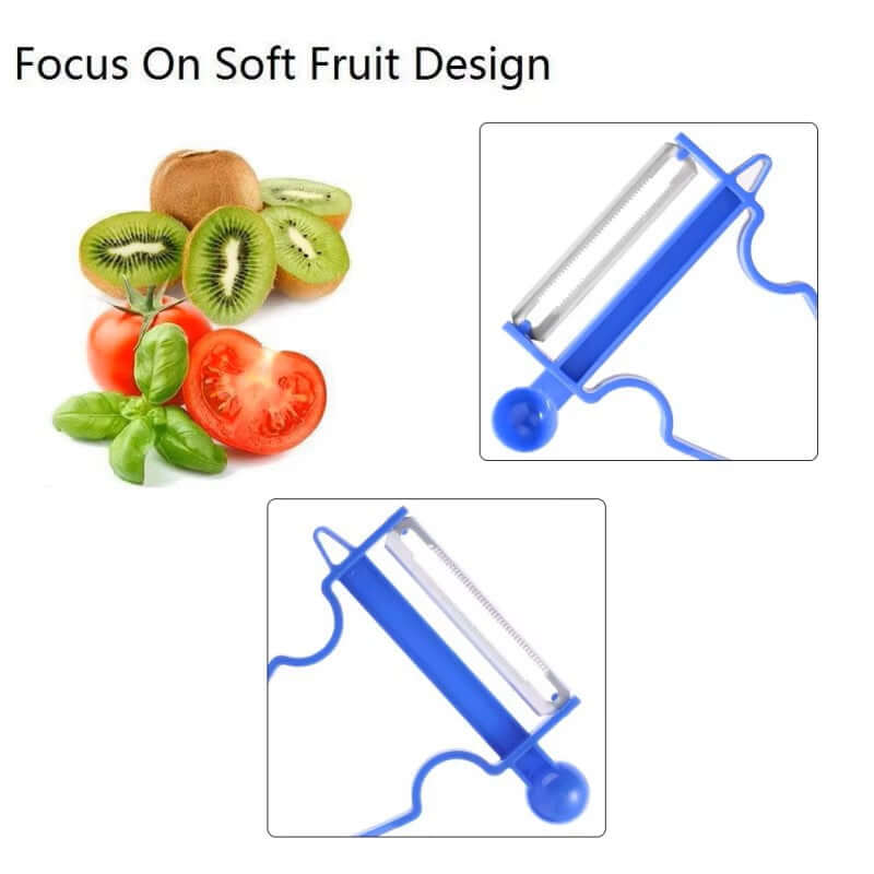 3-teiliges Profi-Schälset - Sparschäler, Julienne & Universalschäler