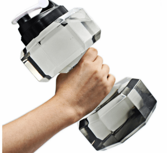 2-in-1 Trinkflasche & Hantel - Fitness & Alltag