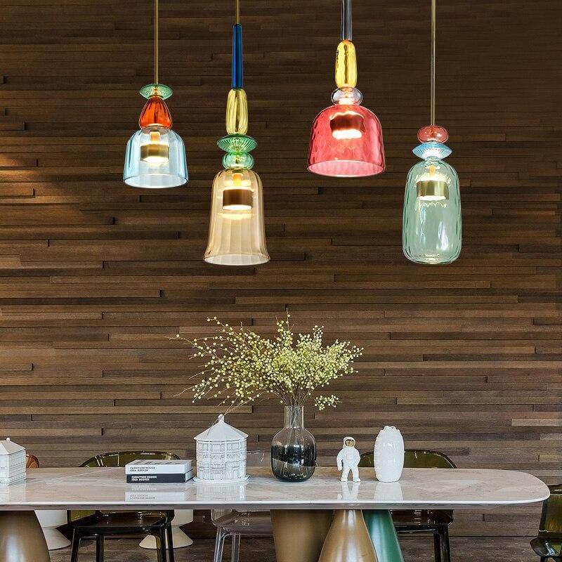 Bunte Hängeleuchte Modern - Sofia