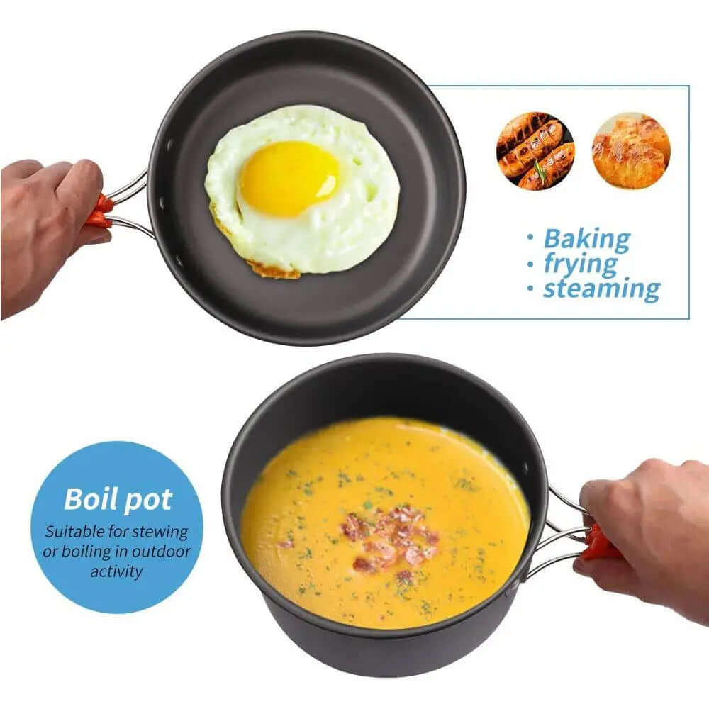 Ensemble de cuisine de camping léger pour l'extérieur