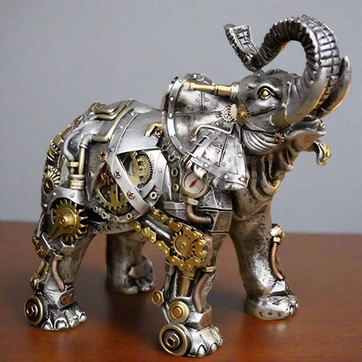 Sculptures animales mécaniques de style steampunk