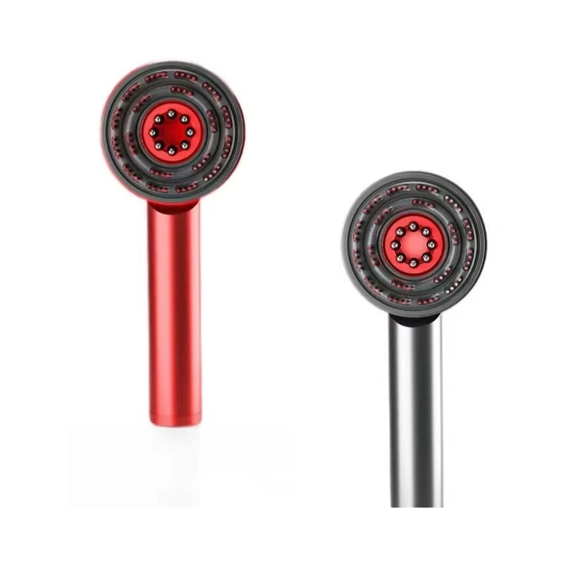 Brosse de massage du cuir chevelu avec luminothérapie LED - relaxation et croissance des cheveux