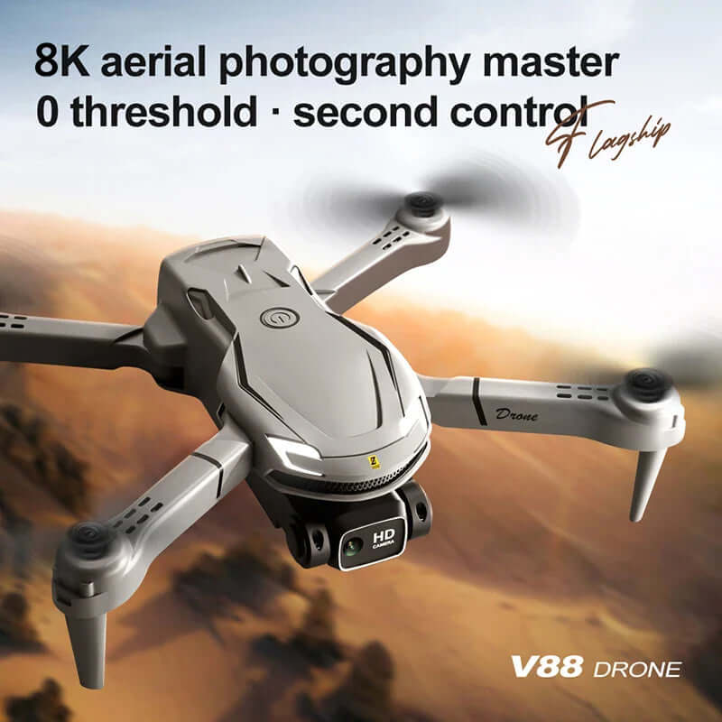 Mini drone avec caméra HD 8K et GPS pour la photographie aérienne