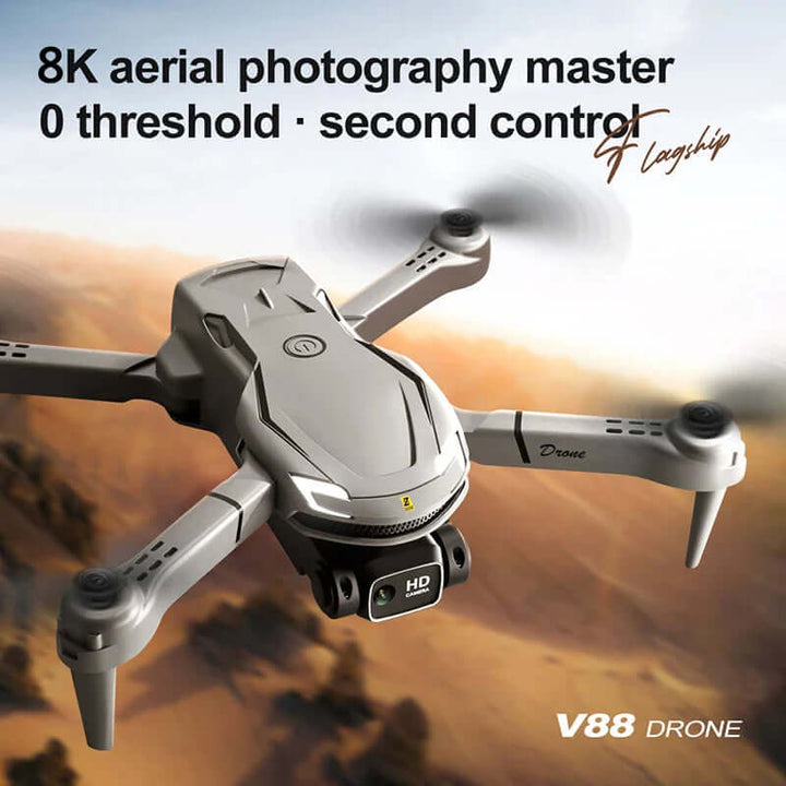 Mini drone avec caméra HD 8K et GPS pour la photographie aérienne